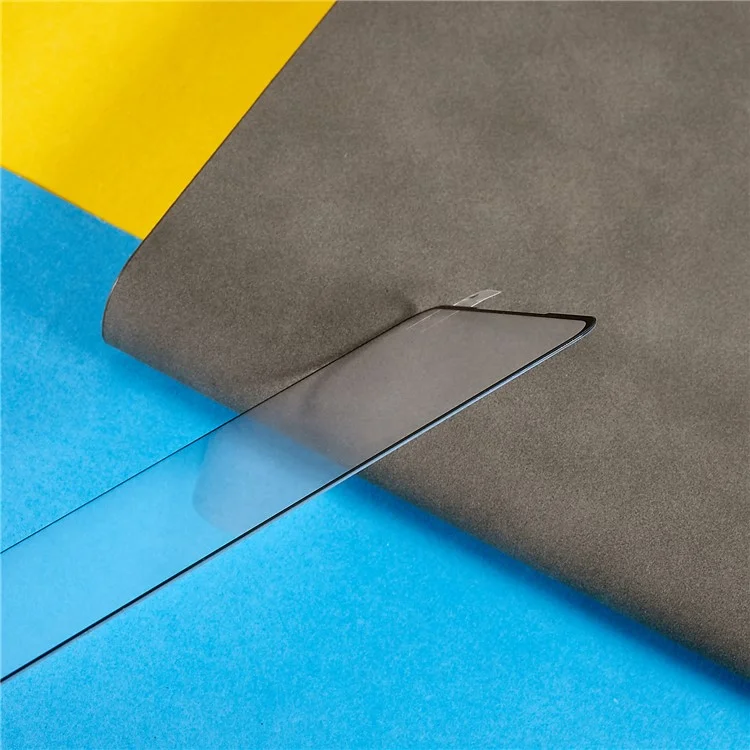 Pour Motorola Moto G62 5G Silk Printing Full Glue Tempered Glass Film, Anti-explosion HD Clear Full Screen Protector