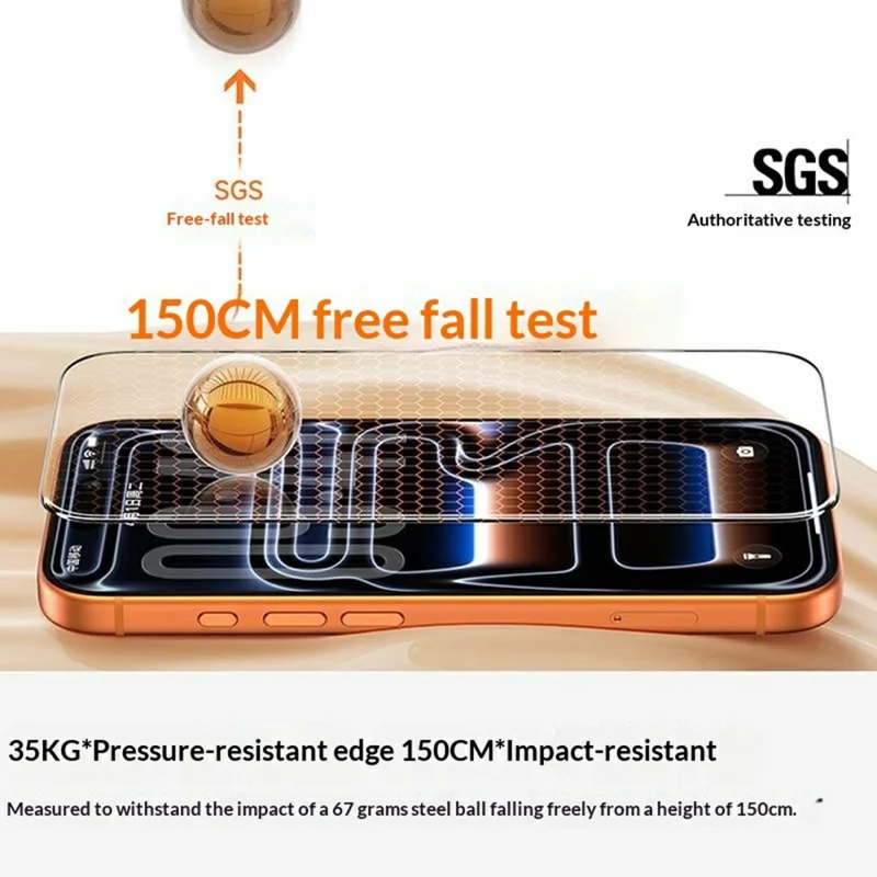 BENKS für iPhone 17 Pro Max Displayschutz Lithium Aluminium-Silizium-Glas AR Anti-Reflexionsfolie