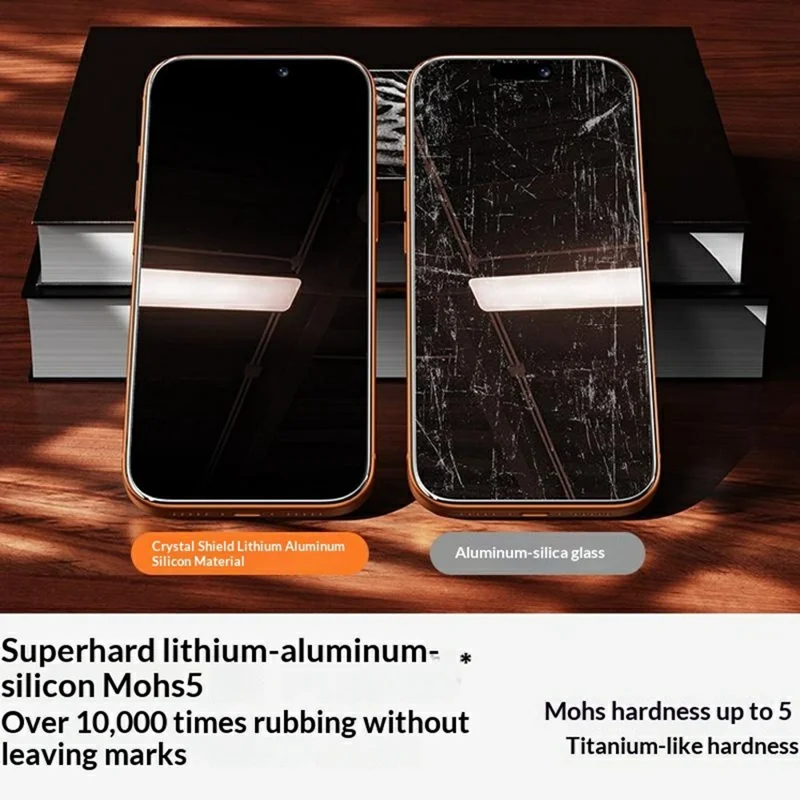 BENKS für iPhone 17 Pro Max Displayschutz Lithium Aluminium-Silizium-Glas AR Anti-Reflexionsfolie