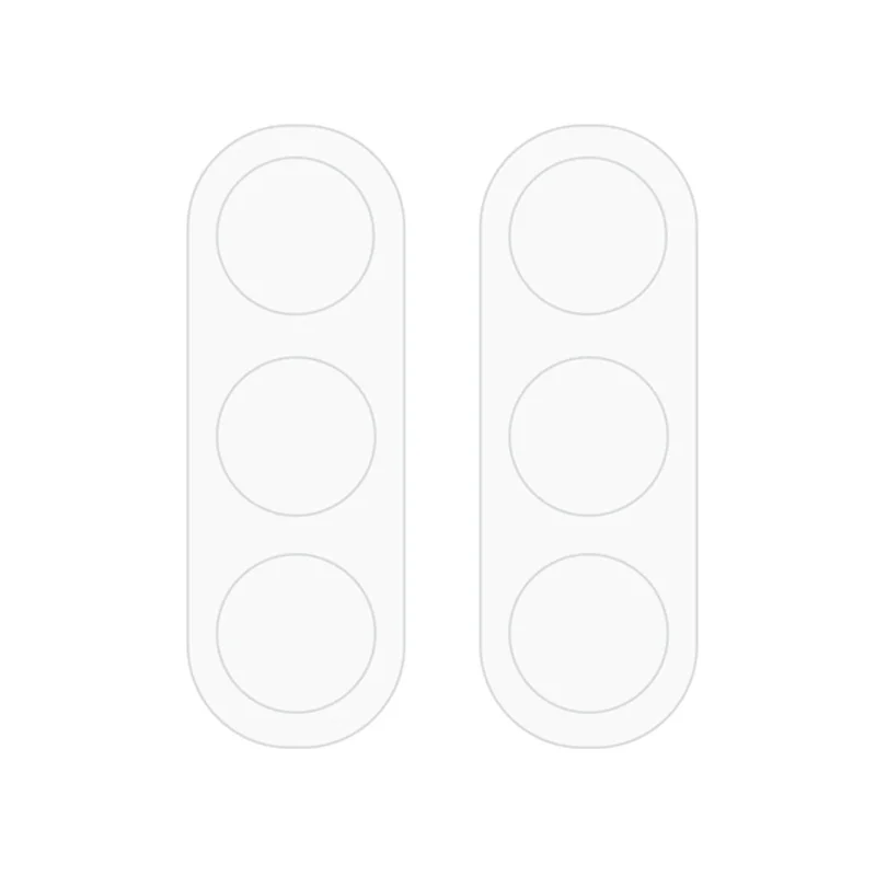 2PCS For Samsung Galaxy S26 FE Camera Lens Protector 2.5D Tempered Glass Lens Film - Transparent