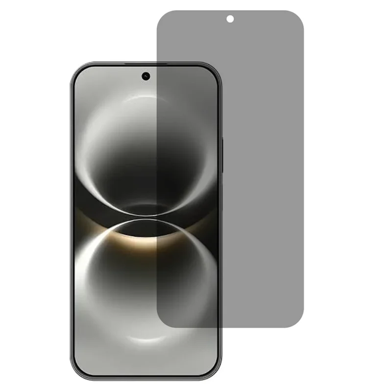 AMORUS For Huawei nova 15 Max 2.5D Arc Edge Anti Spy Full Screen Protector Full Glue High Aluminium-silicon Glass Film - Black