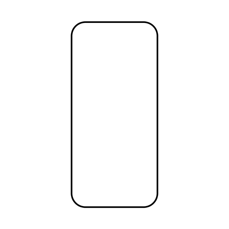 Protezione Schermo Intera per Huawei nova 15 Max, Pellicola Trasparente HD con Stampa Serigrafica e Colla Completa - Nero