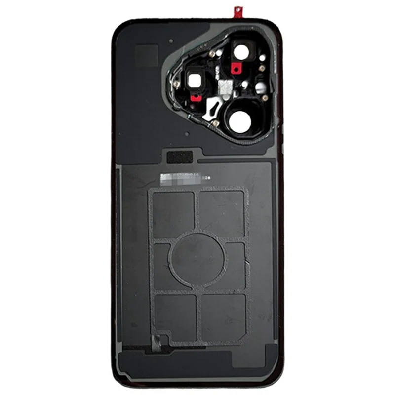 Voor Huawei Pura 80 OEM Accu Behuizing met Camera Lensdeksel - Zwart