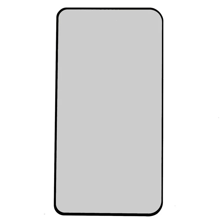 Anti-spy Screen Protector for Oppo Find N2 5G, Silk Printing Complete Covering Side Glue Tempered Glass Film