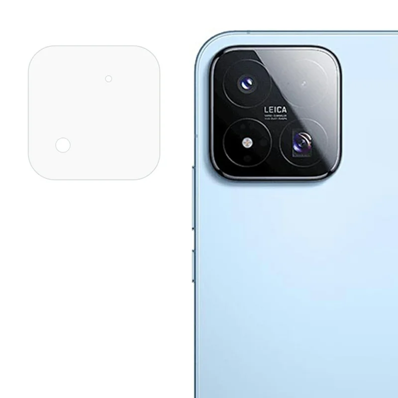 For Xiaomi 17 Max Tempered Glass Camera Lens Protector Ultra Clear Anti-Scratch Full Coverage Lens Film - Transparent