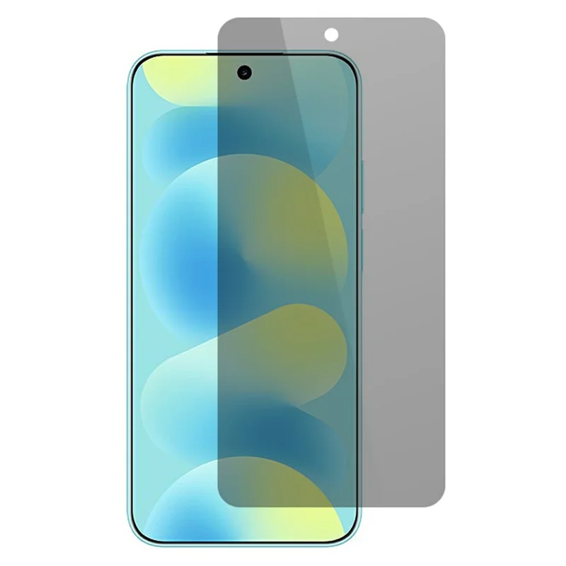 Für Huawei nova 16 5G Datenschutz-Displayschutz 180-Grad-Sperrfunktion Gehärtetes Glas Vollflächige Abdeckung - Schwarz