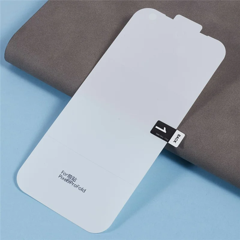 For Google Pixel 10 Pro Fold Screen Protector Set, Front + Back Full Cover TPU+PET Hydrogel Film