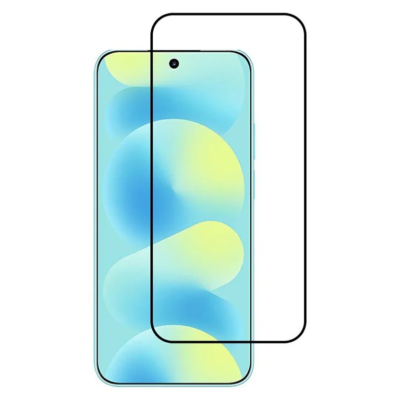Für Huawei nova 16 5G Displayschutz Vollklebe-Seidendruck Gehärtetes Glas Displayschutzfolie - Schwarz