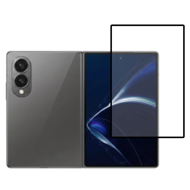 For Samsung Galaxy Z Fold8 Screen Protector Crystal Clear Silk Printing Tempered Glass Outer Screen Film