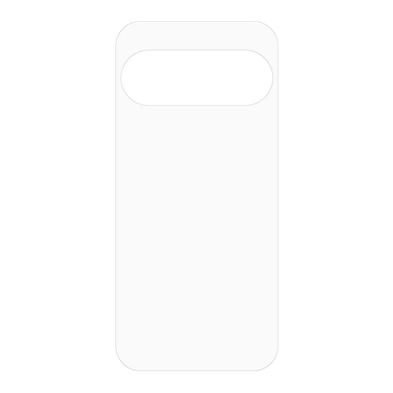 Protector trasero para teléfono Google Pixel 11 antirayaduras, película ultraclara de cubierta trasera PET, NO cubre por completo - Transparente