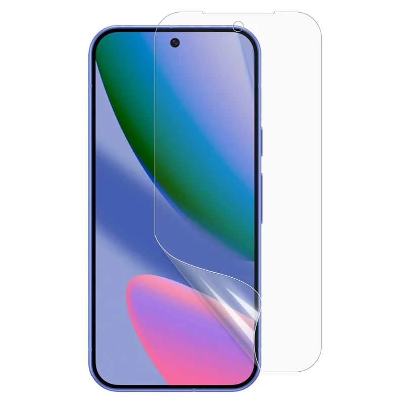 For Google Pixel 11 Pro XL Screen Film PET Bubble Free Ultra Clear Screen Protector, NOT Complete Covering - Transparent