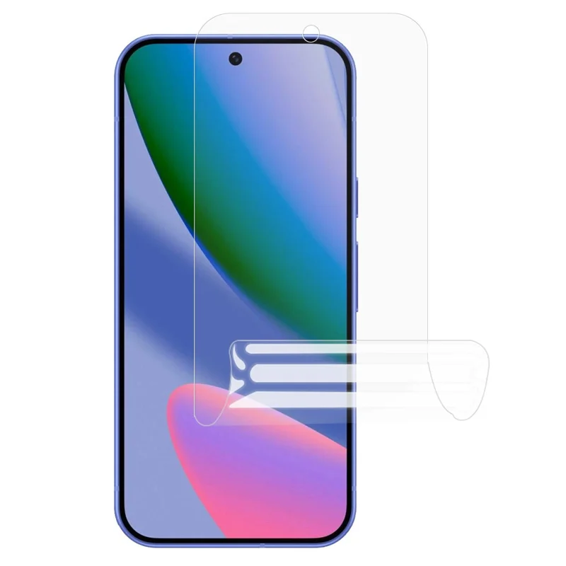 TPU Screen Protector voor Google Pixel 11 Pro XL, zacht hydrogel, anti-kras, volledig scherm - transparant