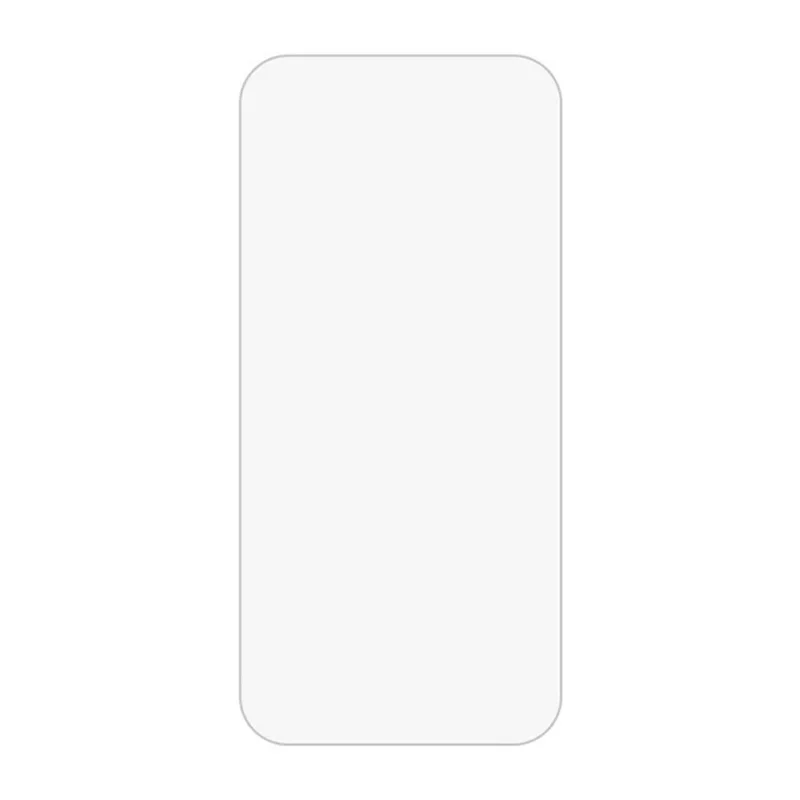 Для iPhone 18 Pro Защитное стекло 0,3 мм, закаленное стекло с закругленными краями, не полное покрытие — прозрачное