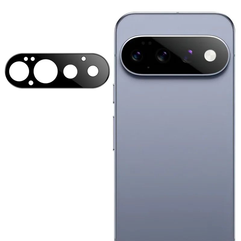 IMAK Protector de Lente de Cámara para Google Pixel 11 Pro, Película de Vidrio Templado HD Transparente con Cobertura Completa - Negro