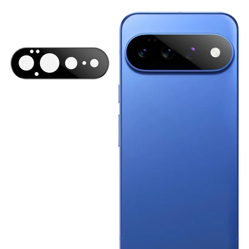 IMAK na Google Pixel 11 Pro XL Ochrona Obiektywu Aparatu Szklana Folia Ochronna HD Przezroczysta Pełne Zakrycie - Czarny