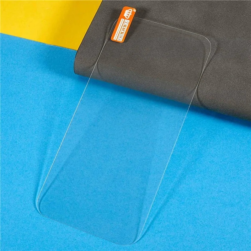 Protector de Pantalla para iPhone 18 Pro con Borde Curvado Grande, Película de Vidrio Templado de Alta Resistencia de Aluminio-Silicio Electrochapado