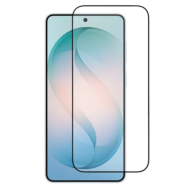Protecteur d'écran complet HD pour Samsung Galaxy S26+ / S25 FE, film en verre trempé anti-reflet (déverrouillage par empreinte digitale)