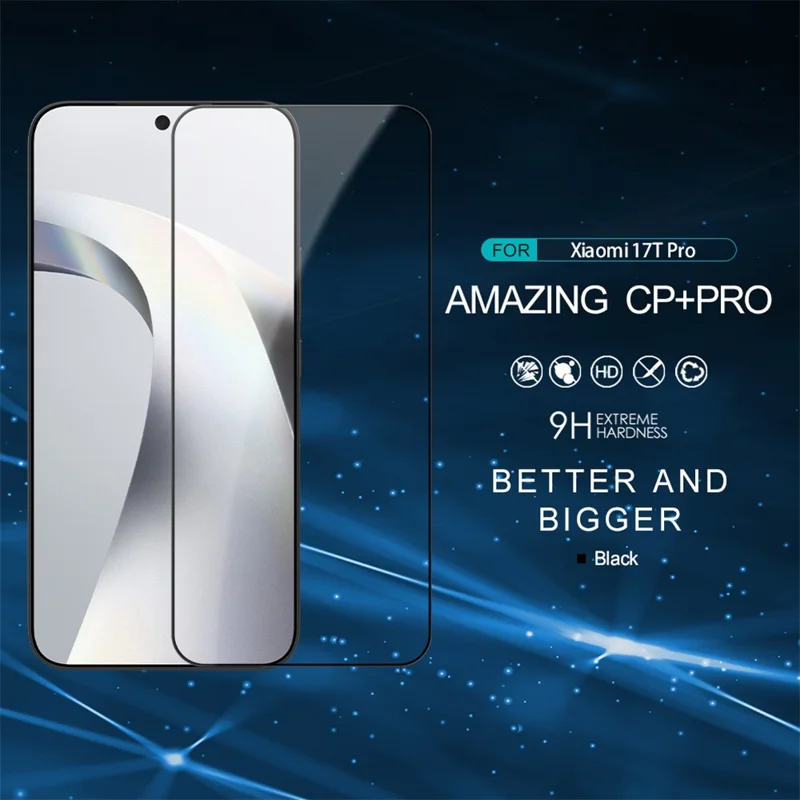 NILLKIN CP+PRO Для Xiaomi 17T Pro Защитная пленка Ультра прозрачная Пленка из стекла AGC
