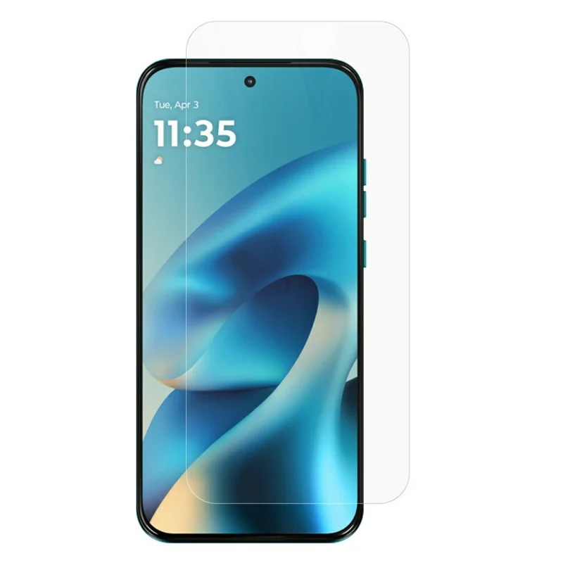 For Motorola Moto G Max 5G Screen Protector 0.3mm Arc Edge Tempered Glass Film, Not Complete Coverage - Transparent