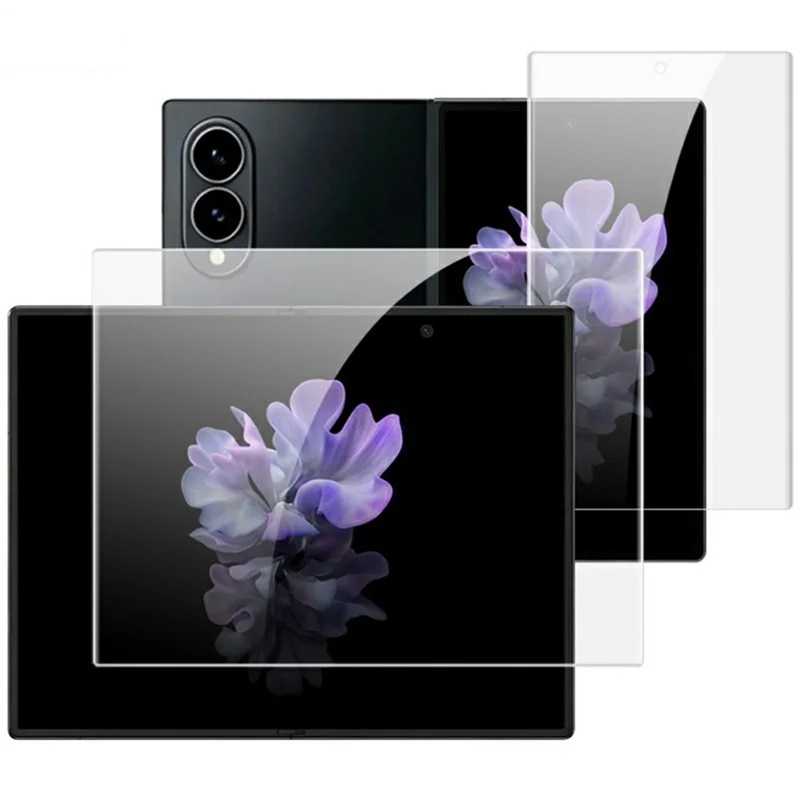 IMAK Pellicola Idrogel 4ª Gen per Samsung Galaxy Z Fold8 1 Set TPU Adesivo Completo Pellicola Schermo Intero (Schermo Frontale + Schermo Interno Grande)