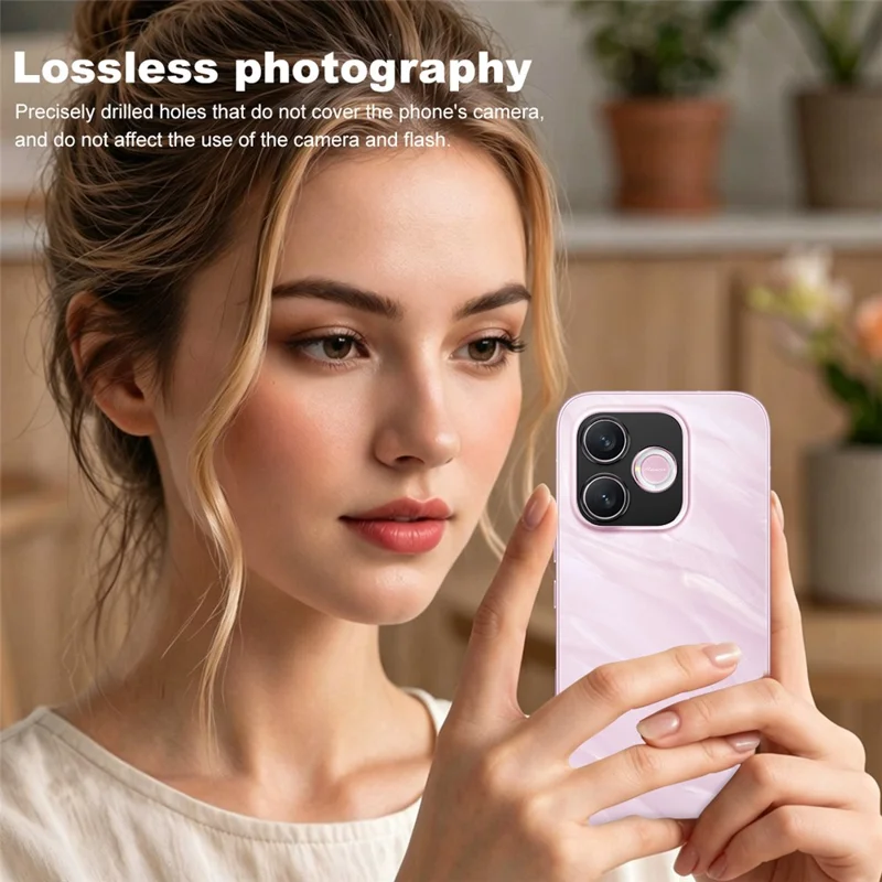 IMAK For Honor 600 Lite 5G  /  600e 5G Metal Camera Lens Protector Lens Protective Cover - Black