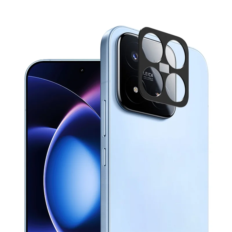 IMAK For Xiaomi 17 Max Metal Camera Lens Protector Lens Protective Cover - Black