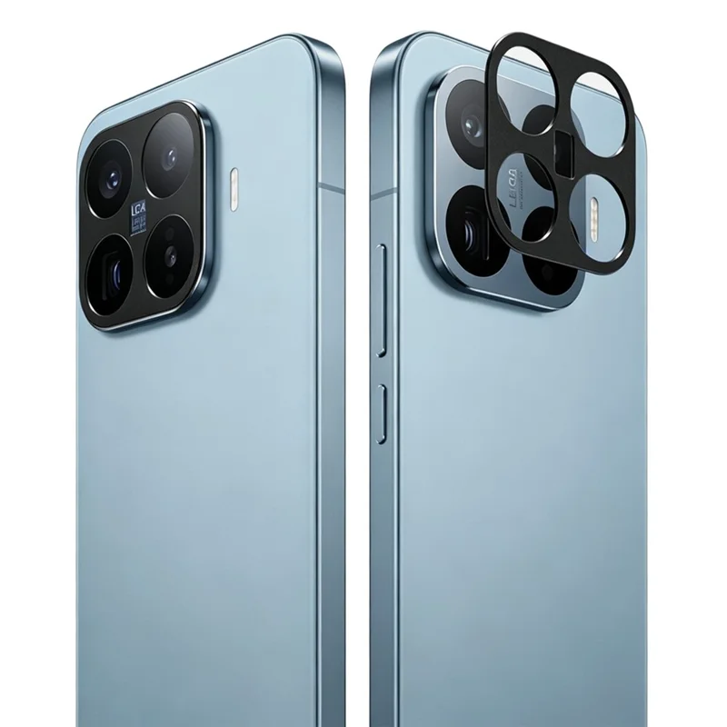 IMAK para Xiaomi 17T Protector de Lente de Cámara de Metal Cubierta Protectora de Lente - Negro