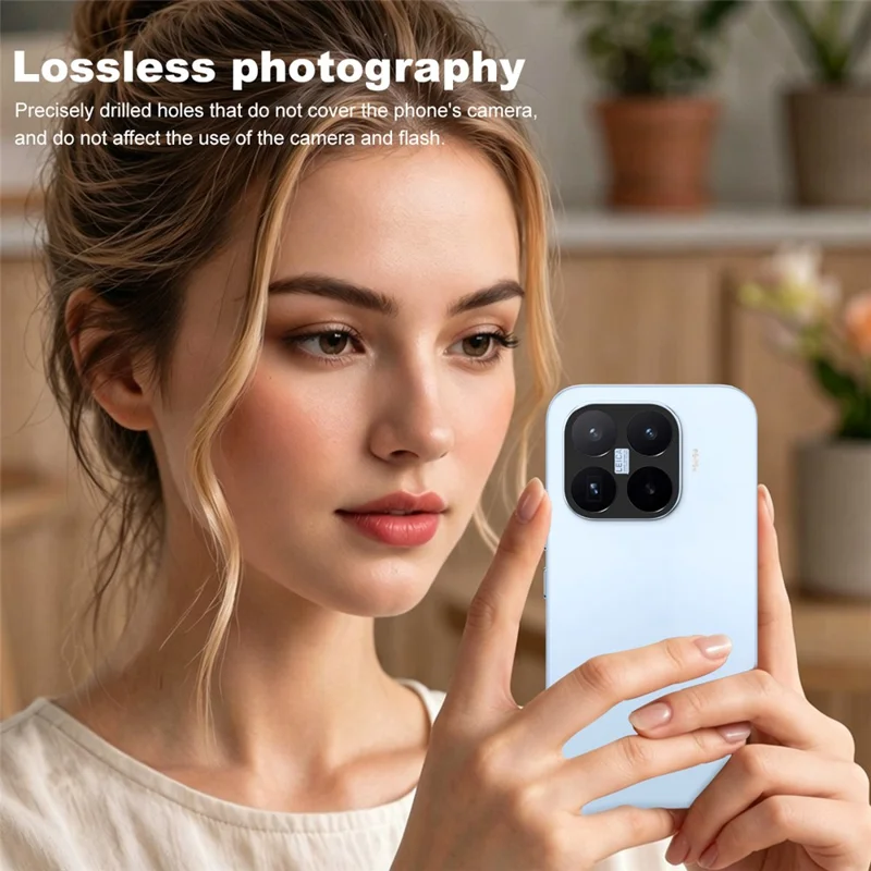 IMAK para Xiaomi 17T Protector de Lente de Cámara de Metal Cubierta Protectora de Lente - Negro