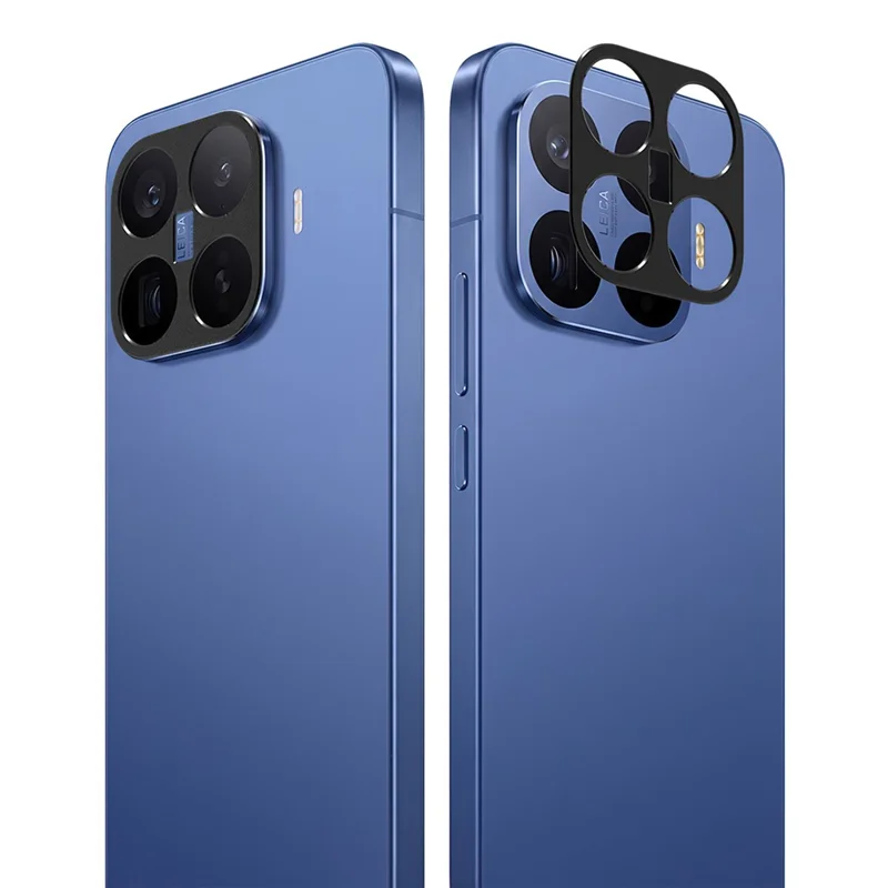 IMAK Para Xiaomi 17T Pro Protetor de Lente de Câmera em Metal Capa Protetora de Lente - Preto