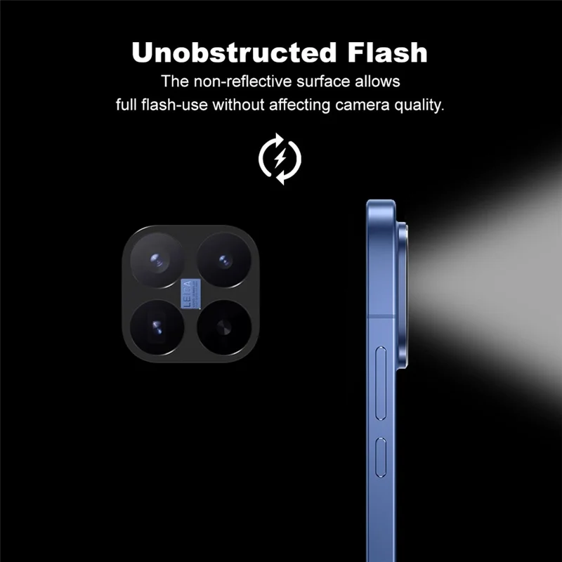 IMAK Para Xiaomi 17T Pro Protetor de Lente de Câmera em Metal Capa Protetora de Lente - Preto