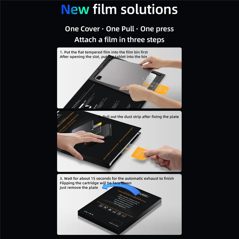Protezione per la privacy per iPad 10,2 (2019) / (2020) / (2021) Protezione per schermo intero in vetro temperato anti-spia con strumento di installazione senza polvere - Nero