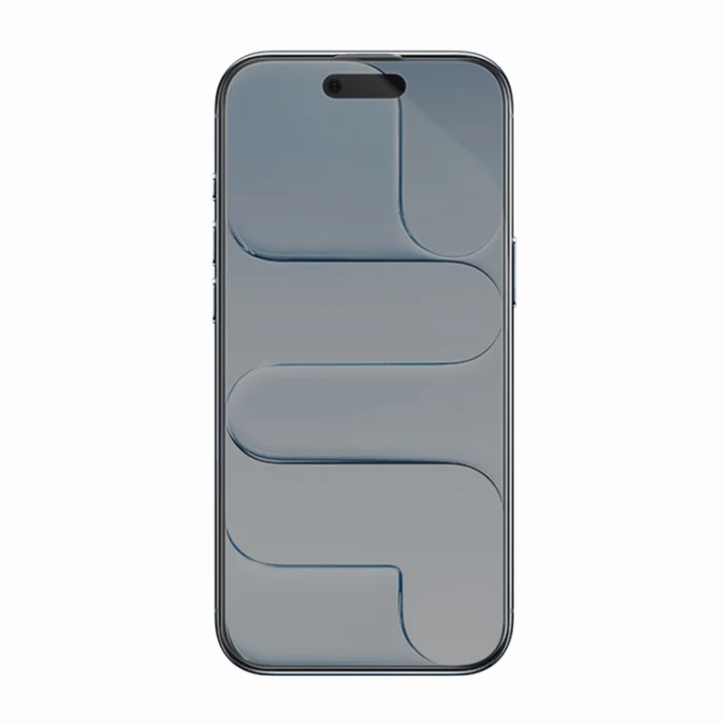 RURIHAI voor iPhone Air Privacy Screen Protector AR Anti-Reflecterend Hoog Aluminium-Silicium Glas Folie - Zwart