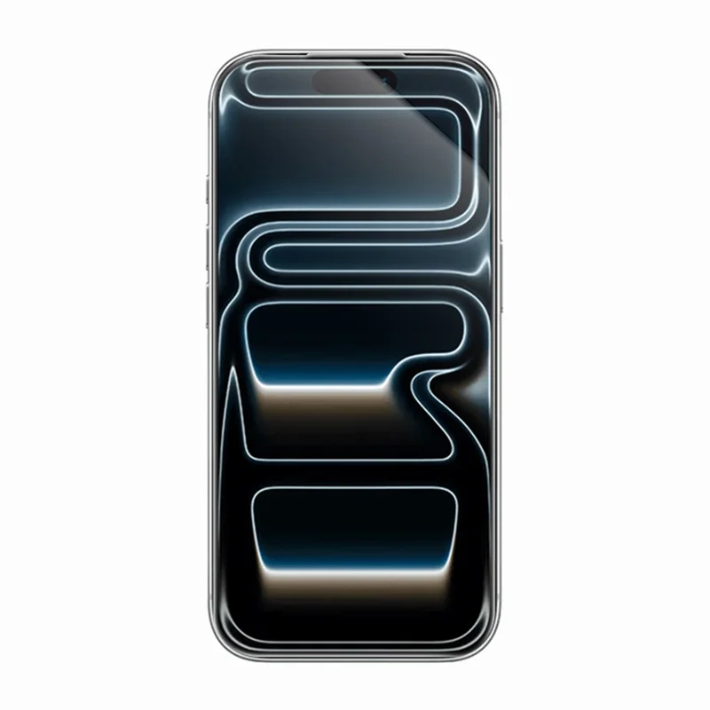 RURIHAI For iPhone 17 Pro Full Screen Protector AR Anti-Reflective HD Clear Tempered Glass Flim - Transparent