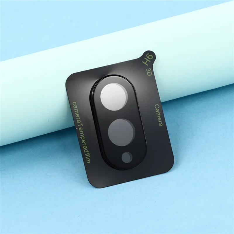 2 Unidades para Samsung Galaxy Z Fold8 Protector de Lente de Cámara con Cobertura Completa Protector de Lente de Vidrio Templado con Serigrafía Negra Borde 3D de Arco - Negro