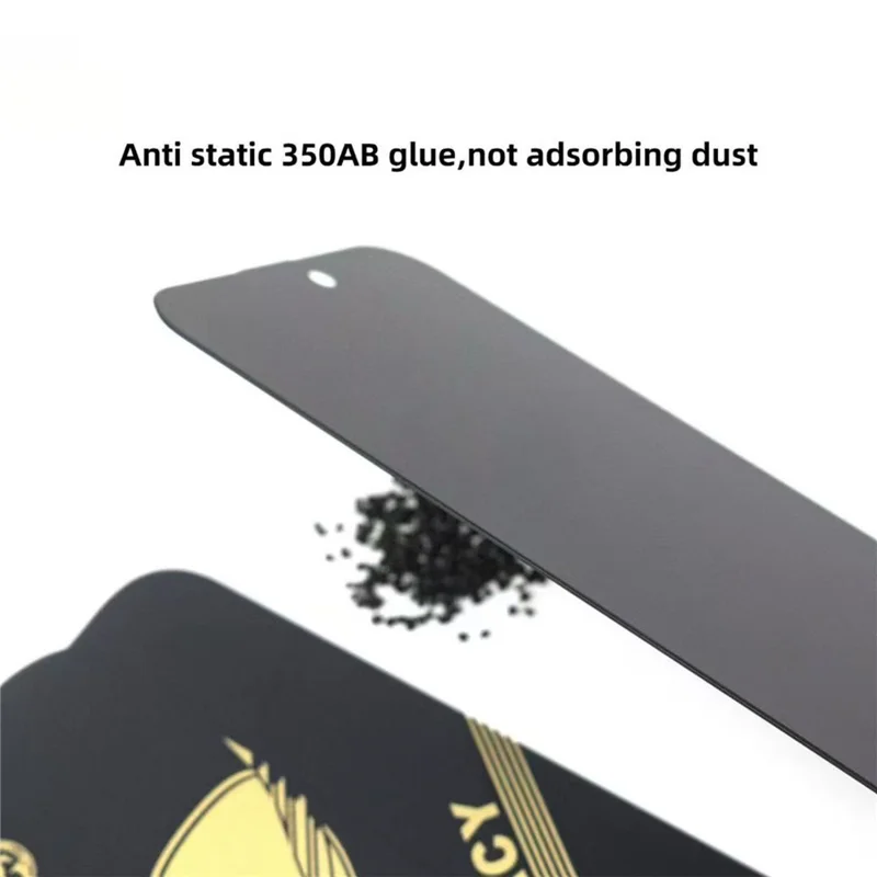 10Pcs for iPhone 17 Pro Max Privacy Screen Protector 28° Anti-Spy Anti-Static High Aluminium-silicon Glass Film