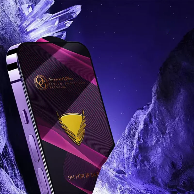 10Pcs for iPhone 17 Pro Max Screen Protector Full Cover Anti-Static Clear High Aluminium-silicon Glass Film