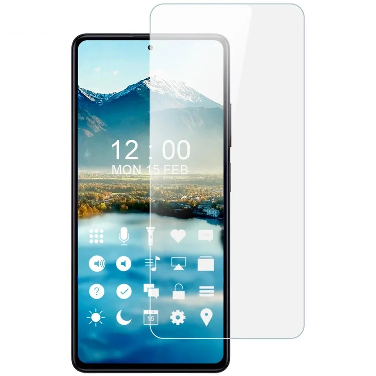 IMAK ARM Series para Xiaomi Poco X5 Pro 5G / Redmi Note 12 Pro Speed 5G Protector de pantalla de TPU suave Ultra Clear Anti-scratch Film (No cubierta completa)