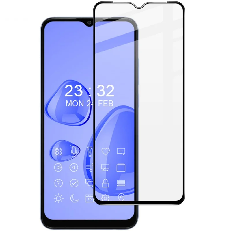 IMAK Pro+ Series for Samsung Galaxy A04e 4G / F04 4G / M04 4G Tempered Glass Film Anti-Scratch Full Coverage HD Screen Protector