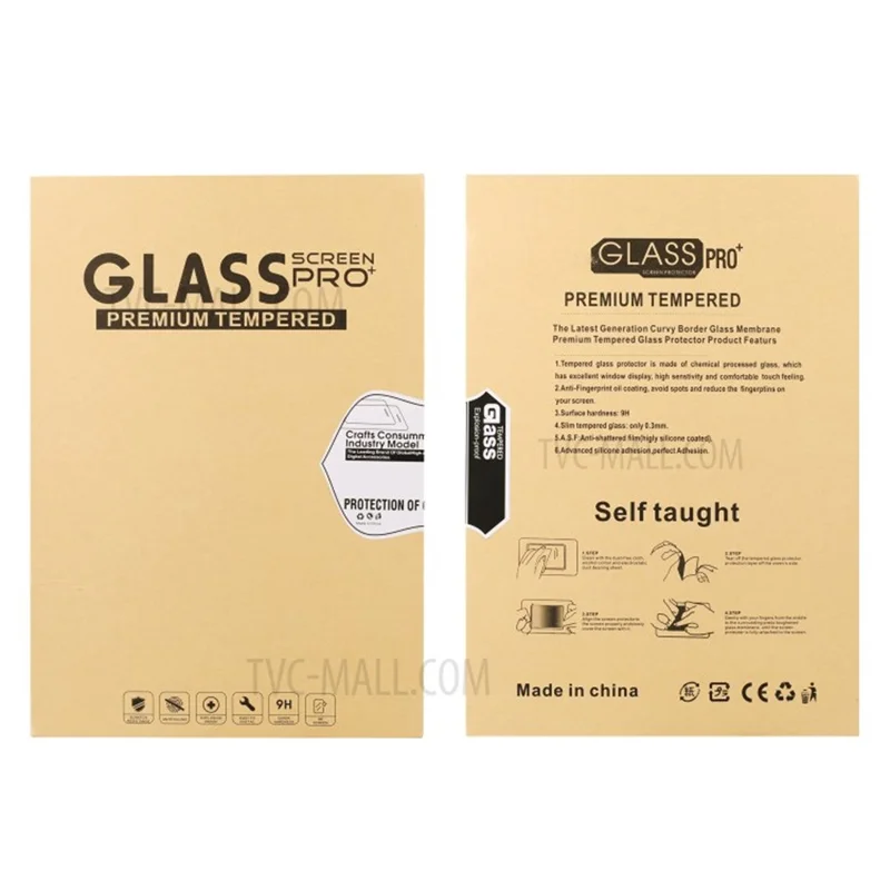 For Honor MagicPad 3 Pro 12.3 Tempered Glass Screen Protector 2.5D Straight Edge Full Screen Film, Full Glue - Transparent