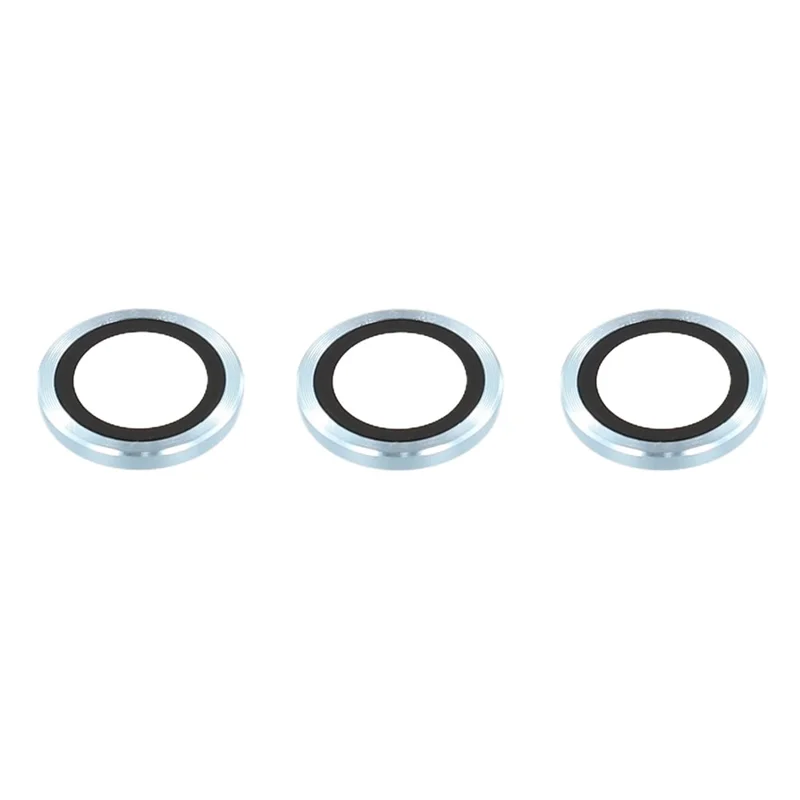 For Samsung Galaxy S26 Camera Lens Protector Anti-Reflective Metal Ring Tempered Glass Lens Film, NOT Complete Covering - Blue