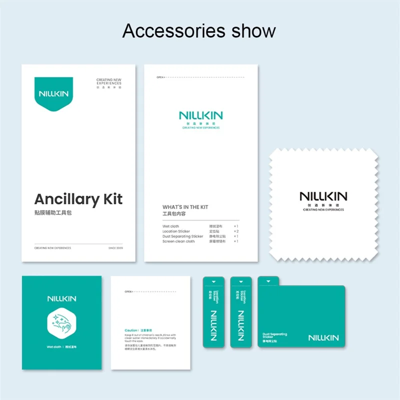 NILLKIN CP+PRO For Samsung Galaxy Z Fold8 Screen Protector Ultra Clear AGC Glass Film - Transparent