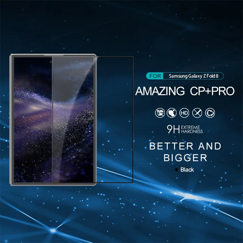 NILLKIN CP+PRO For Samsung Galaxy Z Fold8 Screen Protector Ultra Clear AGC Glass Film - Transparent