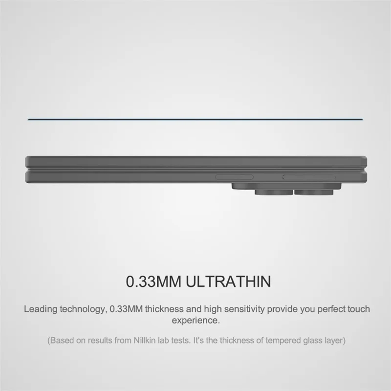 NILLKIN CP+PRO For Samsung Galaxy Z Fold8 Screen Protector Ultra Clear AGC Glass Film - Transparent