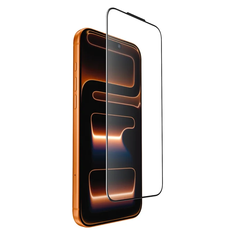 JOYROOM 18MQ14H for iPhone 18 Pro Max / 17 Pro Max Screen Protector 2.5D Full Coverage Silk Printing High Aluminium-Silicon Glass Clear Anti-dust Film - 1