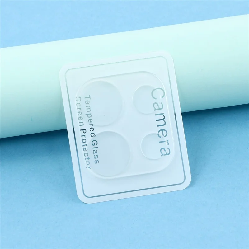 2Pcs For Oppo Reno16 F 5G Full Coverage Camera Lens Protector 3D Arc Edge Anti-Scratch Tempered Glass Lens Film - Transparent