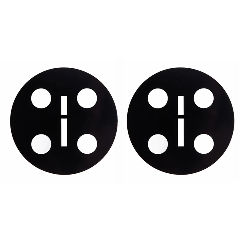 2 piezas para protector de lente de cámara para Honor X80 Pro Max 5G, borde curvo 2.5D, impresión de seda, vidrio templado, cobertura total, película trasera para lente - negro
