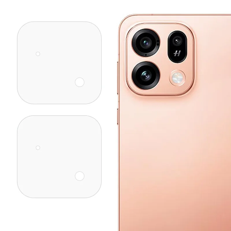 2PCS Para Oppo Find X9s 5G Protector de Lente de Cámara Película de Cristal Templado 2.5D - Transparente