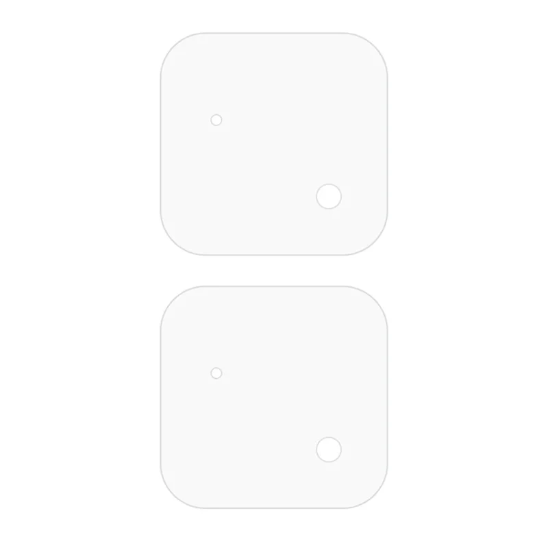 2PCS Para Oppo Find X9s 5G Protector de Lente de Cámara Película de Cristal Templado 2.5D - Transparente