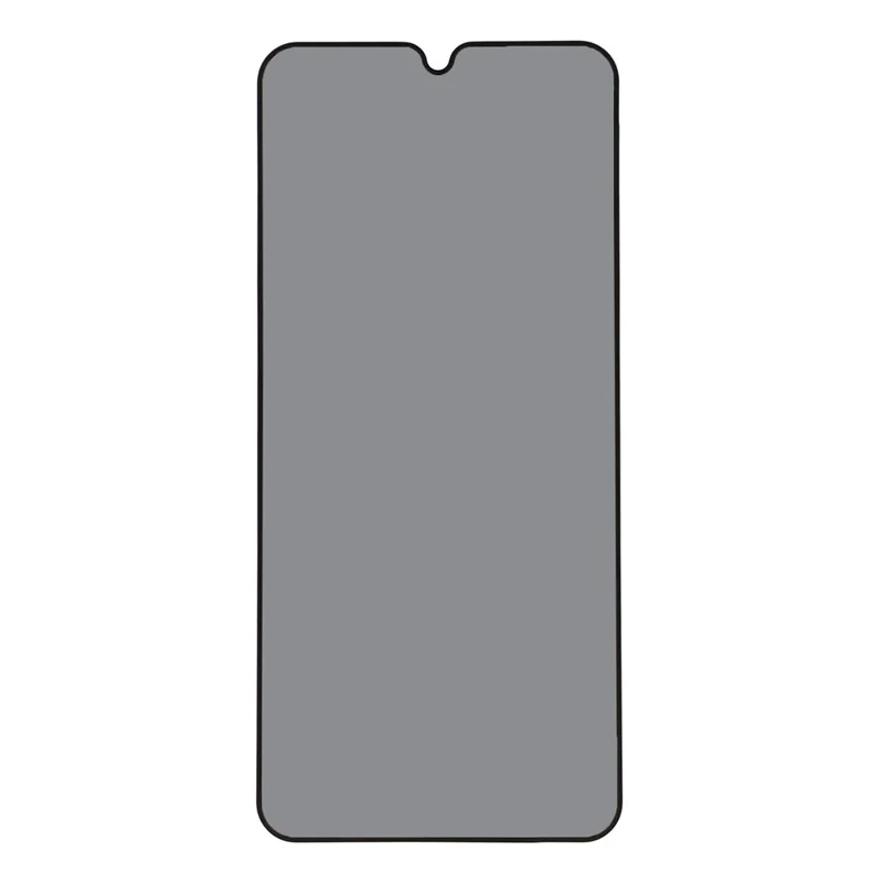 Für Samsung Galaxy A18 4G Anti-Spionage-Displayschutz Silk Printing aus hochwertigem Aluminium-Silizium-Glas