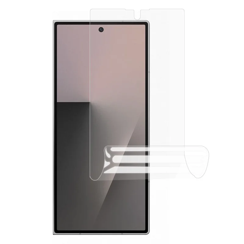 TPU Screen Protector voor Buitenscherm van Samsung Galaxy Z Fold8 Ultra - Transparante Volledige Anti-Krassen Hydrogel Folie